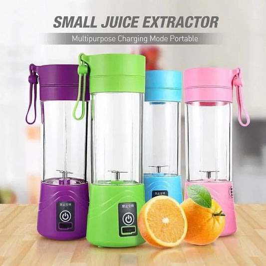 ✨ Portable Juice Blender 🍓 | USB Rechargeable Mini Juicer ⚡