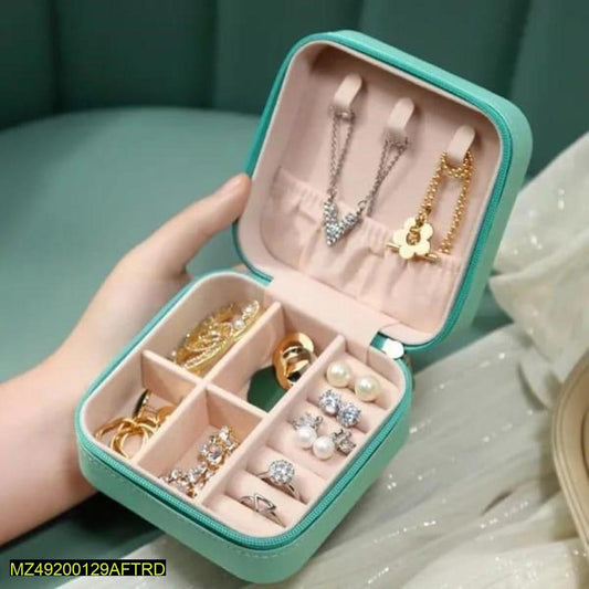 💎 Luxury Jewelry Organizer Box 💙 | Travel Storage Case ✨