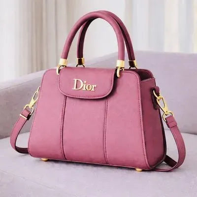 Luxury Women’s Leather Handbag 👜 | Designer Style Top Handle & Shoulder Bag 💼